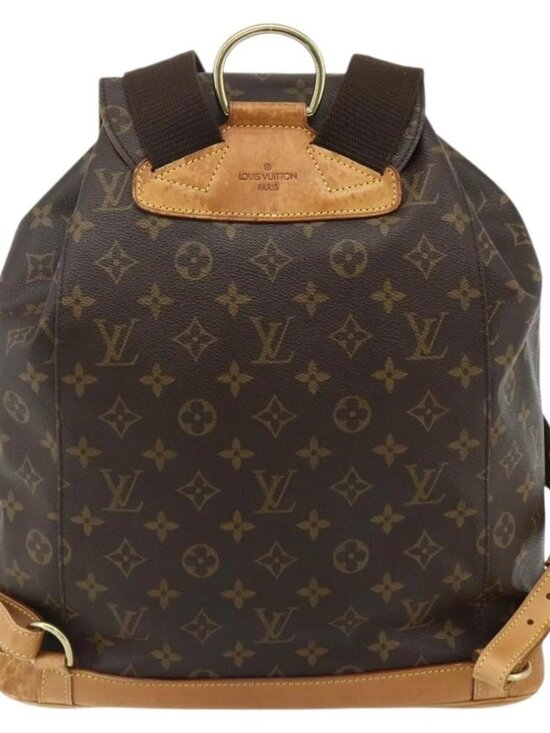 LOUIS VUITTON Monogram Montsouris GM Backpack M51135 LV Auth 177554 main image 7